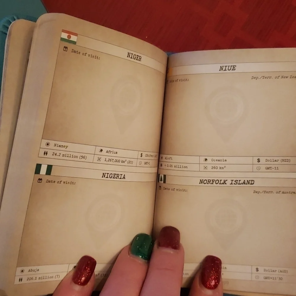 FOREVER Passport book / travel planner
